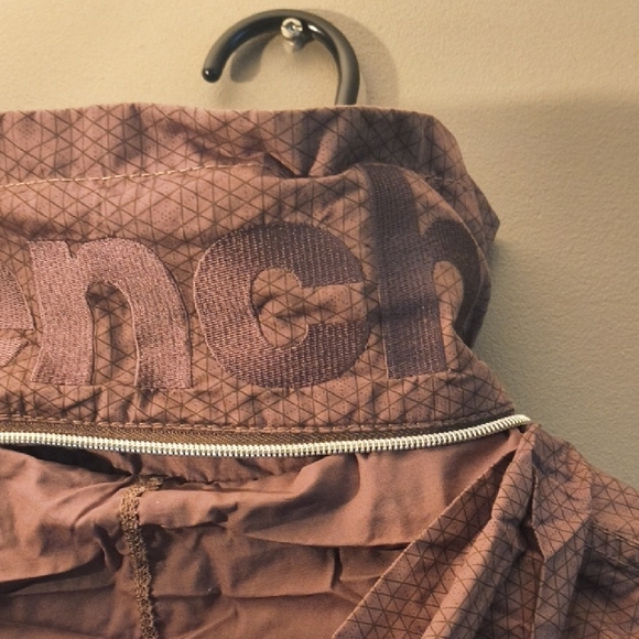 Bench - Brown Checkered Windbreaker Jacket - Women's Medium - Picture 10 of 11